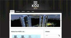 Desktop Screenshot of kozgroup.net
