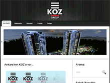 Tablet Screenshot of kozgroup.net